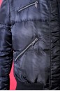 John Richmond giacca piumino uomo nylon taglia 54 colore nero con zip