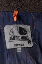 Americanino Giacca Vintage uomo Nylon taglia XXL regular blu lavoro jacket